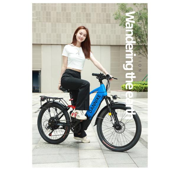 ELECTRIC NEW ELECTRIC BIKE MOUNTAIN BIKE ADULT RETRO OFF-ROAD VARIABLE SPEED BOOSTER ELECTRIC BIKE