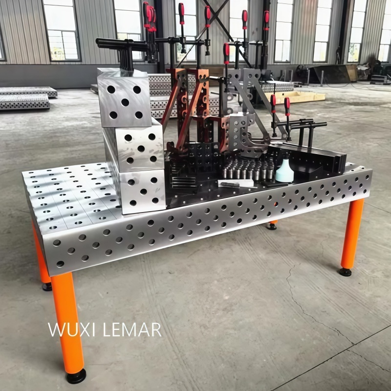 Modular D28 Welding Table with Flexible Clamping Options