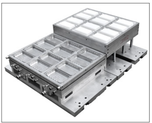 Customized Thermoforming Plastic Mold Supplier for Producing Disposable Plastic Cups and Lid, Eggs Box, Fruit Box, Cake Box, Meal Box
