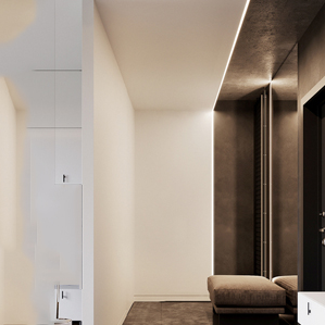 High Brightness COB LED Light Strip Flexible 320 LEDs/M Wide Viewing Angle