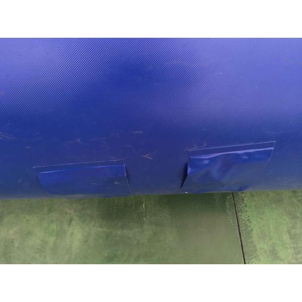 8 * 8 m PVC tarpaulin Blue Rainbow Color Inflatable Water Pool For Kids Playing