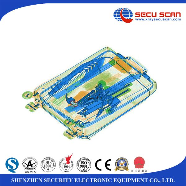 Middle Size X Ray Security Scanner / airport screening x ray security inspection system