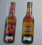Epoxy bottle design metal bottle openers, epoxy dome beer bottle shape bottle