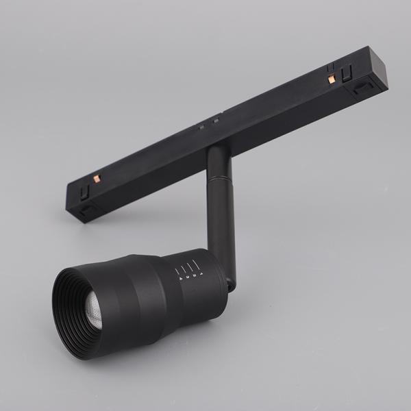 Interior Design Linear LED Track Light Suspension Mount Installation