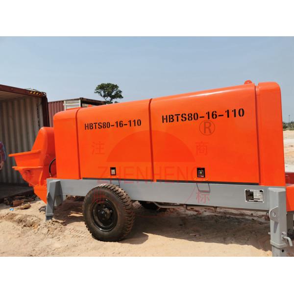 Smooth Pumping Electric Concrete Pump Energy Saving For Bridge Construction
