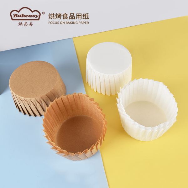 Basque Cake Paper Liners Disposable Greaseproof Small Burnt Cheesecake Baking Trays Party Dessert Use