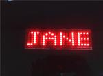 Scrolling Message LED T-shirt Panel