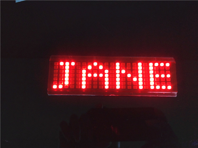 Buy cheap Scrolling Message LED T-shirt Panel product