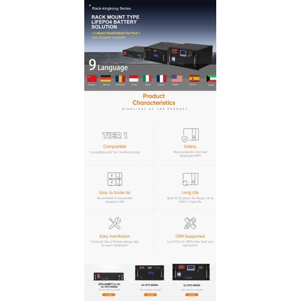 Pylontech Up Us3000c Plus Us5000b Ah Compatibility Lithium Ion Battery 2.4 3.5 4.8 5kwh 10kwh 12v 24v 48v 100ah