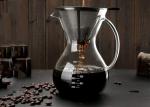 Elegant Pour Over Coffee Maker 1000ml With Durable Stainless Steel Filter