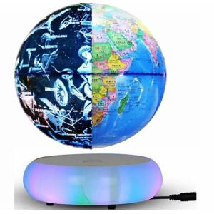 Buy cheap new led light base magnetic levitation floating constellation globe 6inch 8inch toys gift night light product