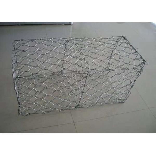 Hot Dipped Galvanized 100 X 120mm 3.7mm Gabion Wire Mesh