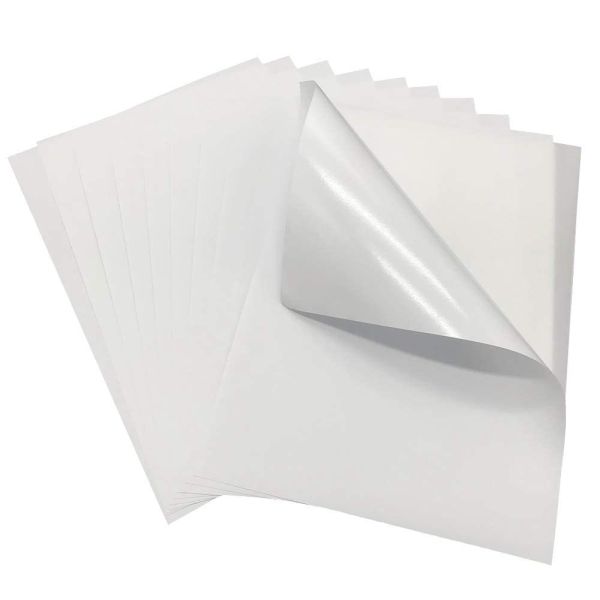 A4 Size Sticker Paper Removable Adhesive Labels - Repositionable No Residue