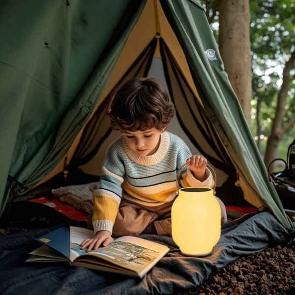 LED Color Changing Camping Lantern for Outdoor & Garden