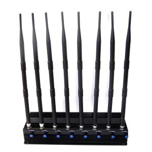 Buy cheap Adjustable 8 Antennas High-power GPS/WiFi/VHF/UHF Jammer product