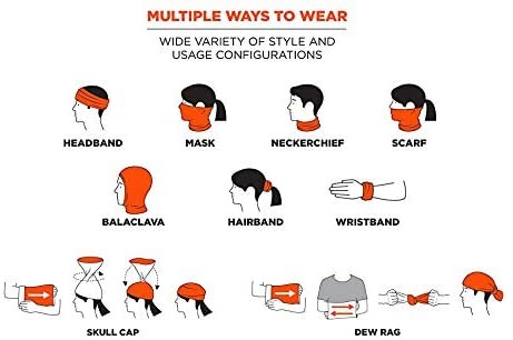 Polyester Pentagram Jumper Scarf Graphic Print Bandana