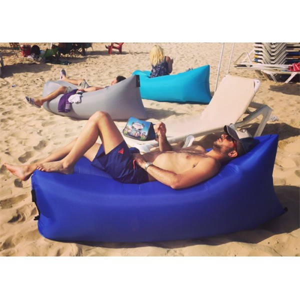 Polyester Lounge Inflatable Sleeping Bag Single Person