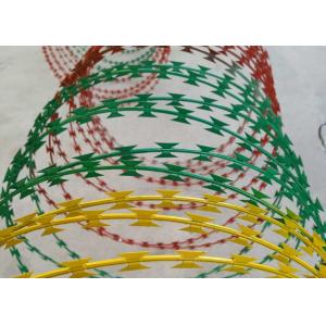 Buy cheap 9 Strips 280m 2.2kw Razor Wire Making Machine product