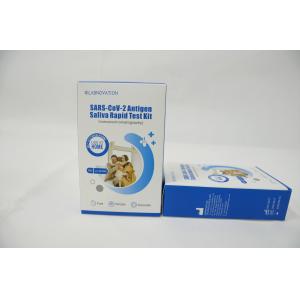 Buy cheap ISO9001 CoV-19 White Antigen Self Test Kit Non Invasive product