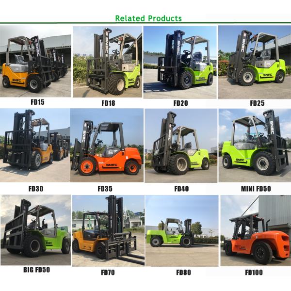 Diesel LPG Gas Gasoline Forklift with CE EPA Chinese Snsc 1.5/2/3/3.5/4/5/7/10 Ton