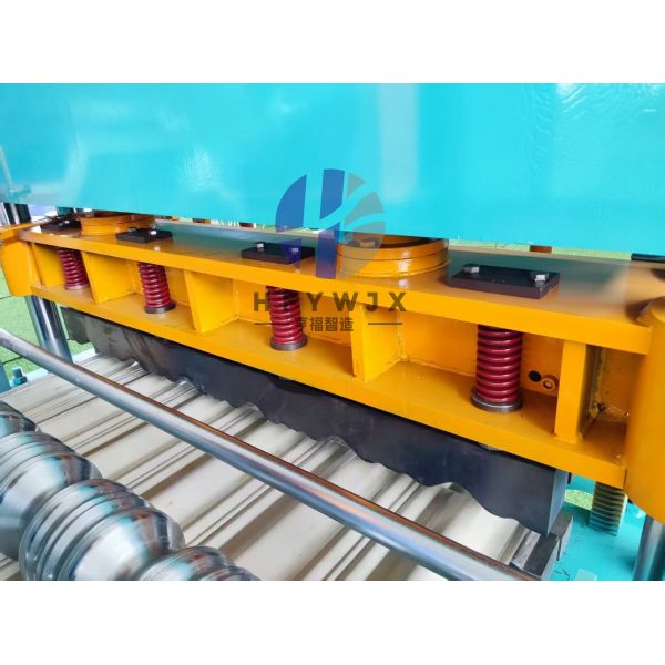 Durable 16 Roll Forming Stations Glazed Tile Roll Forming Machine with PLC Control and Hydraulic Pressure Transmission