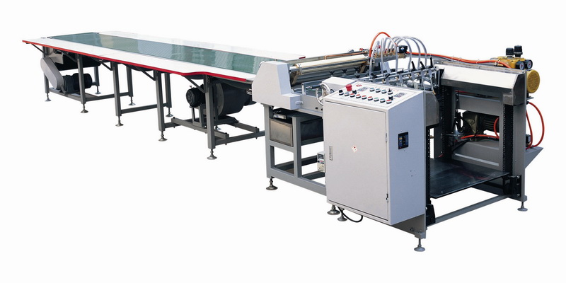 LY-SY-850-A Semi-Automatic Paper Feeding And Gluing Machine Semi-Automatic Machine Gluing Machine Rigid Box Making