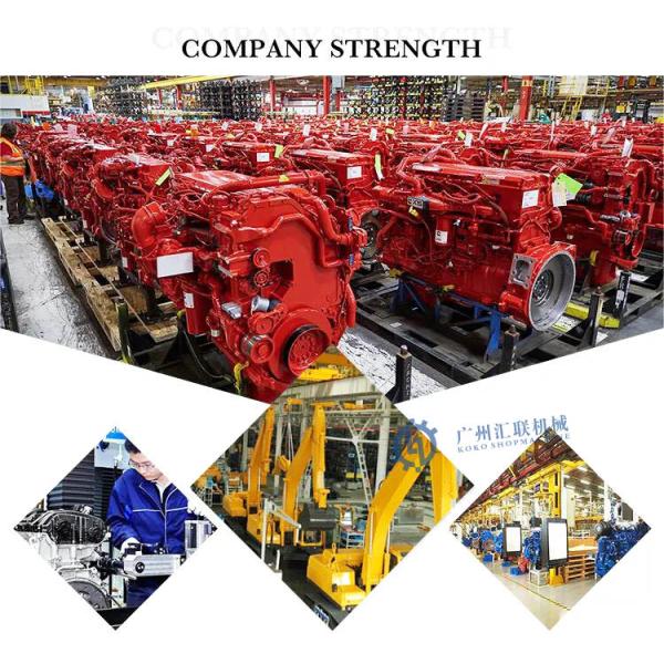 Engine Cummins 6BT5.9 Cylinder Block Assembly Excavator Machine For Komatsu SAA6D102