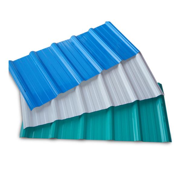 Zero Minimum Regular Big Spangle Corrugated Color Steel Roofing Sheet 1.0mm Thickness Custom Length and Width Full Hard