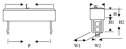 SQP SQM SQZ SQH MPR SQS High Alumina Ceramic Cement Fixed Wirewound Resistor 20W 500RJ 63x13x13mm