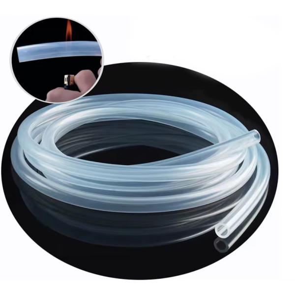 Food Grade Silicone Hose Platinum Vulcanized Temperature Resistant High Elasticity Transparent Silicone Rubber Clear Tubes