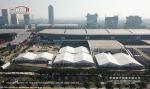 30m And 40m Tent With ABS Or Glass Hard Walls Used For Canton Fair And Other