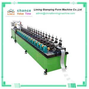 Buy cheap Reducer Drive Omega Stud Forming Machine 50m / Min Rolling Forming Machine For House Ceiling product