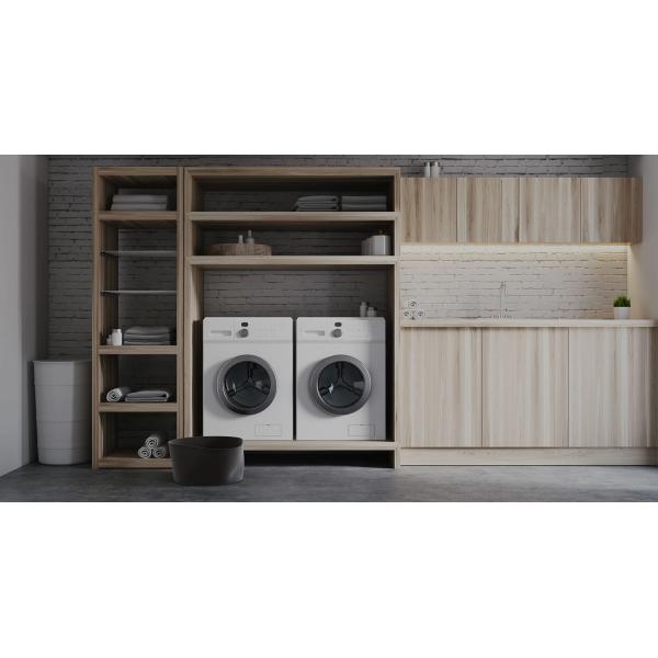 YALIG High End Customized Waterproof Modern Design Laundry Sink Cabinet for Apartment