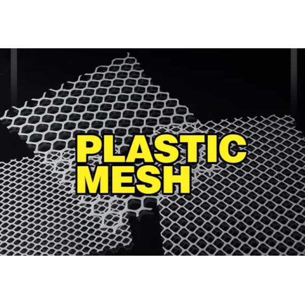 50mm Opening Hard Plastic Mesh Grid Polypropylene
