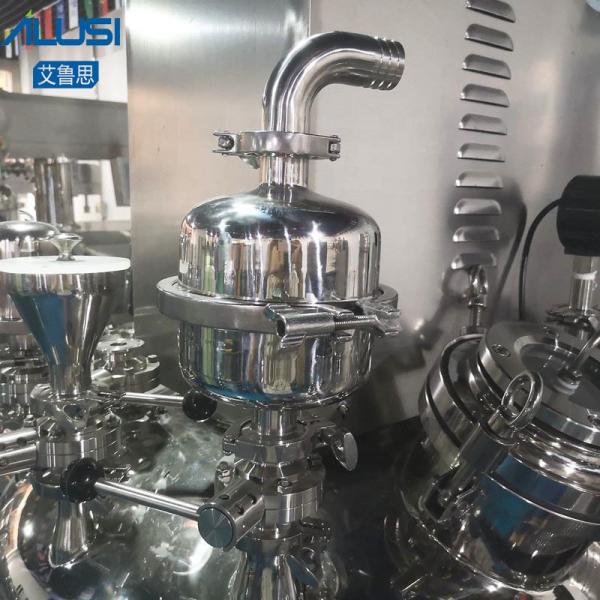 Vacuum Emulsifying Homogenizer Mixer Machine Lift Type Viscosity Cream Paste Lotion