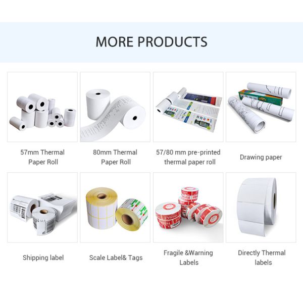Waterproof Thank You Sticker Customized Label Machine Printing