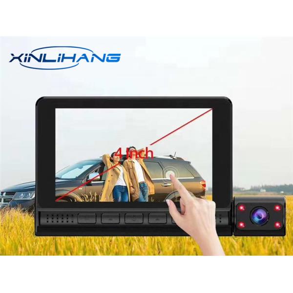 4Inch Touchscreen Wireless Dashboard Camera Dashboard DVR System GSensor Motion Detection
