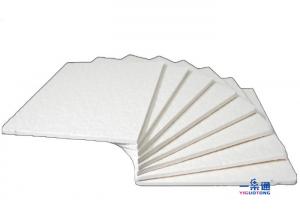 Buy cheap Cotton Pulp Industrial Filter Paper , Oil Filter Paper Pad In Rectangle Shaped product
