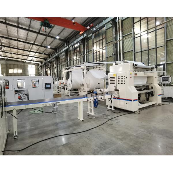 Box Tissue Facical Tissue Folding and Packing Machine Production Line