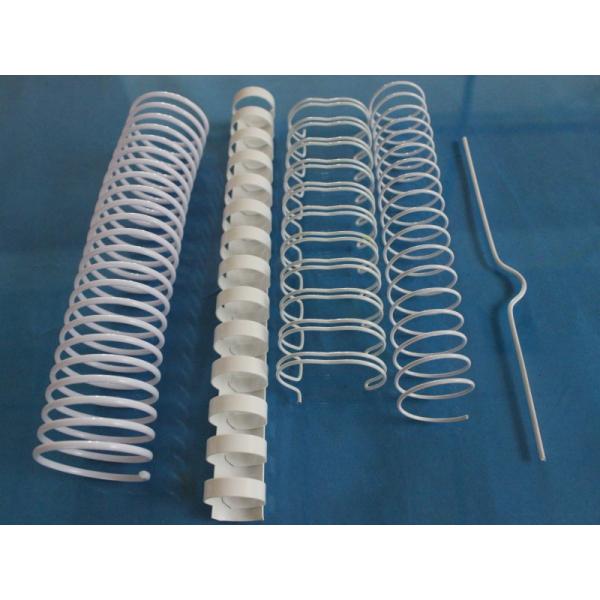 Single Roll Spiral Coil Plastic Filament , PVC Filament Optional Colors