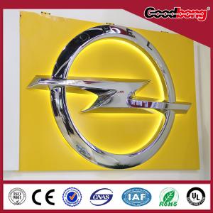 Buy cheap 4S shop custom car logo / custom car emblem / LED backlit chrome car signage product