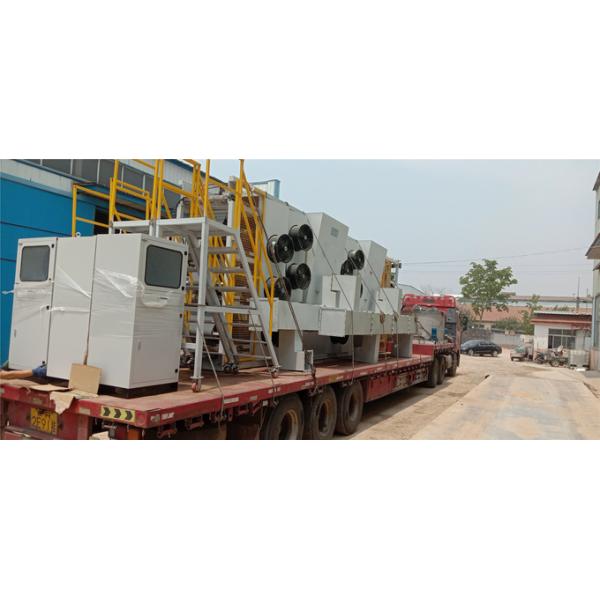 Automatic PLC Control Electric Driven Batch Off Rubber Cooling Machine for 16mm Rubber Sheet Thickness