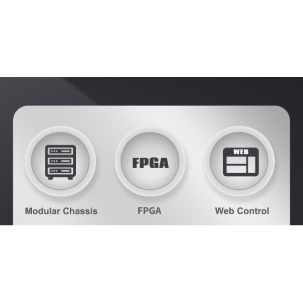 8K60 Video Wall Processor with Modular Card Design and 32 Output Channels for Seamless Multi-Screen Display