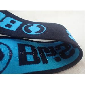 Twisted 4CM Jacquard Elastic Band / Coating Silicone Elastic Tape