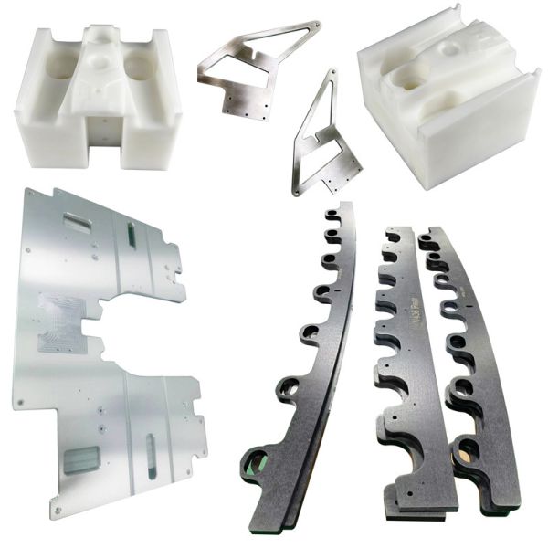 High precision CNC machined aluminum alloy connector part