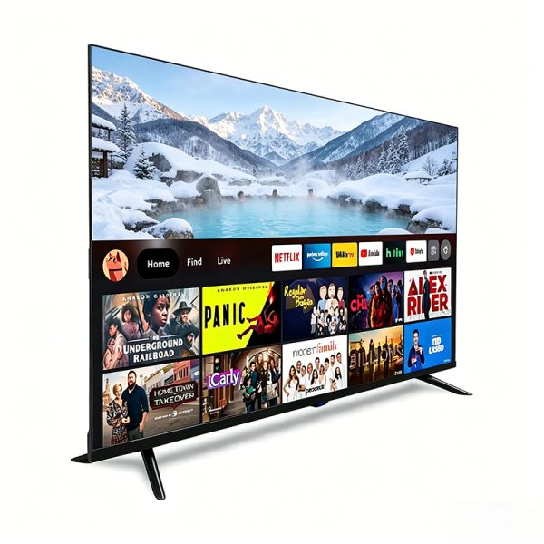 OEM Customizable 32-Inch Smart LED TV Android Flat Screen LCD HDTV for Hotels