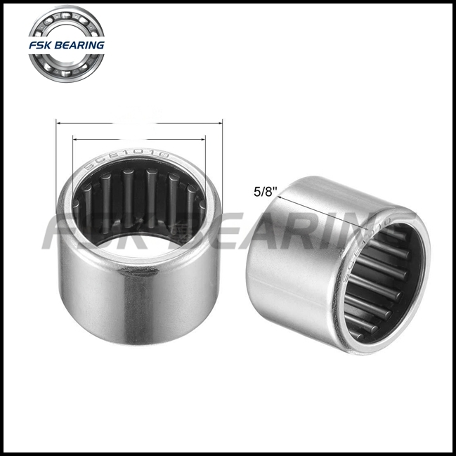 High Precision SCE1010 SCE1010PP SCE1012 SCE1012PP Stamped Outer Ring Needle Roller Bearing 15.88*19.05*15.88mm