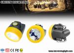 IP68 Germany Bayer Cordless Miners Cap Lamp , Led Mining Lamp PC Matte Surface