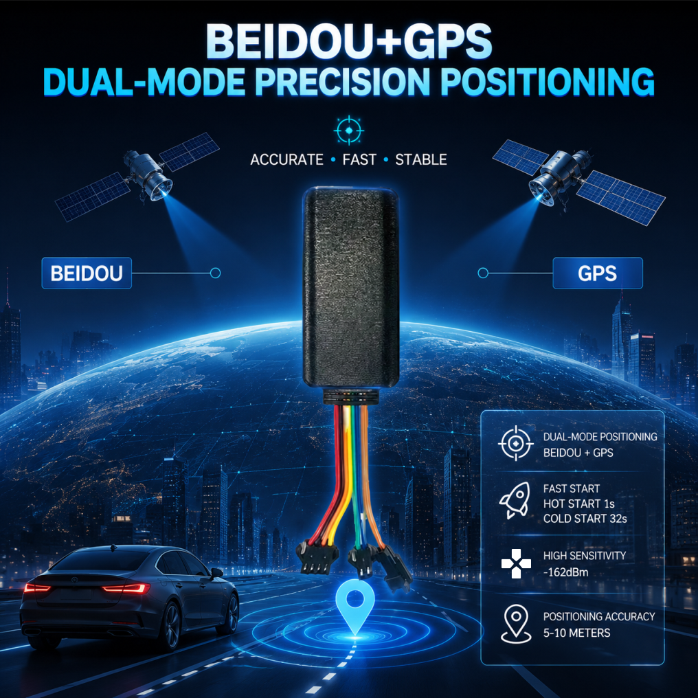 VF03 4G Full-Network Vehicle GPS Tracker