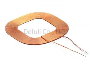 Buy cheap Professional Wireless Charging Receiver Coil 0.22*2P Size With 0.24mm Thickness product